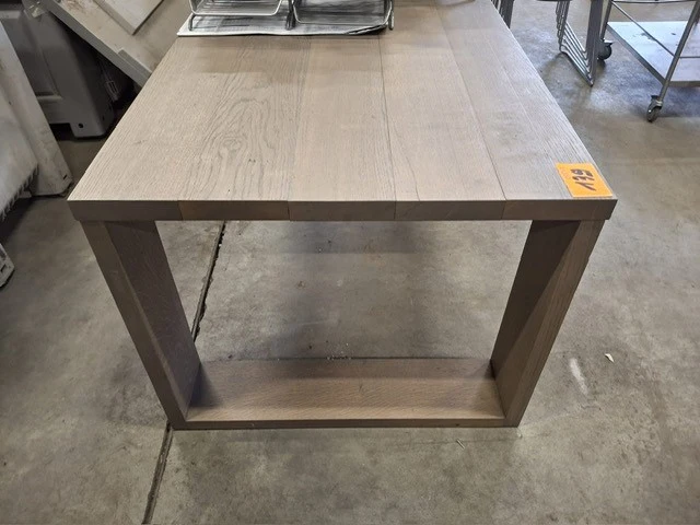 Moderne houten tafel - afbeelding 3 van  5