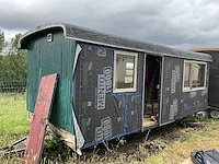 Moderne houten woonwagen / pipowagen - afbeelding 4 van  10