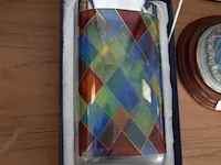 Moderne italiaanse glazen vaas - afbeelding 1 van  7