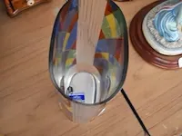 Moderne italiaanse glazen vaas - afbeelding 6 van  7