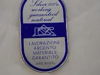 Moderne italiaanse glazen vaas - afbeelding 7 van  7