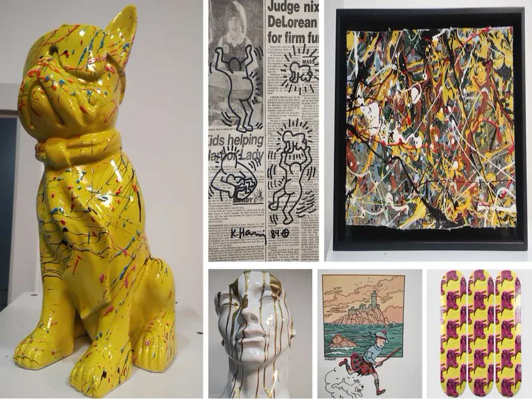 Moderne kunst & beelden - stockopruiming wegens verhuis - sint-niklaas - 21/03/2024