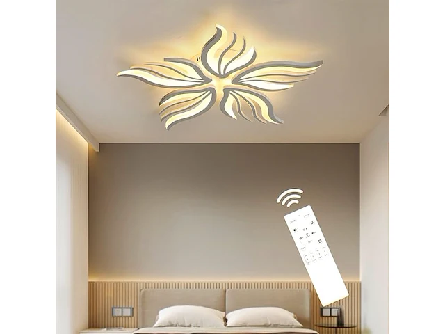 Moderne led-plafondlamp - afbeelding 1 van  4