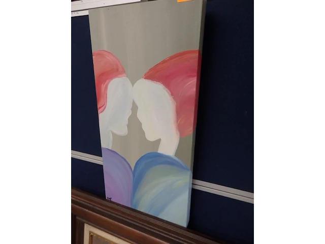 Moderne schilderij - afbeelding 1 van  2