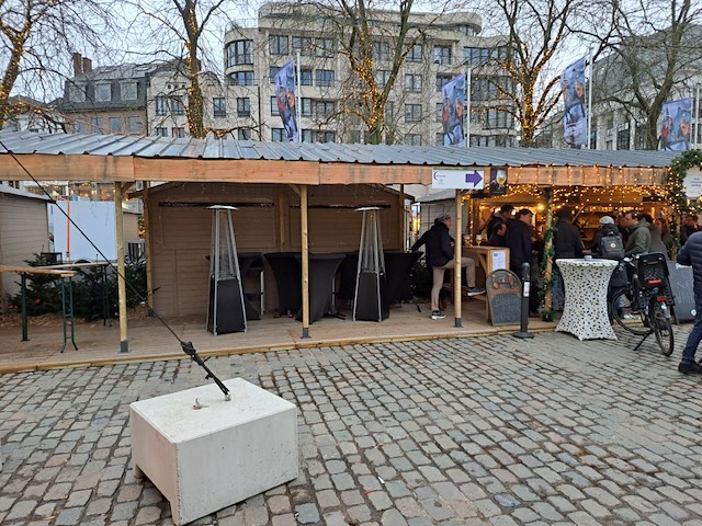 Modulaire overkappingen met modulaire terrasvloer (moglijk om te verhuren) - afbeelding 2 van  4