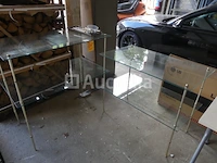 Modulaire planken van glas en metaal - afbeelding 7 van  11
