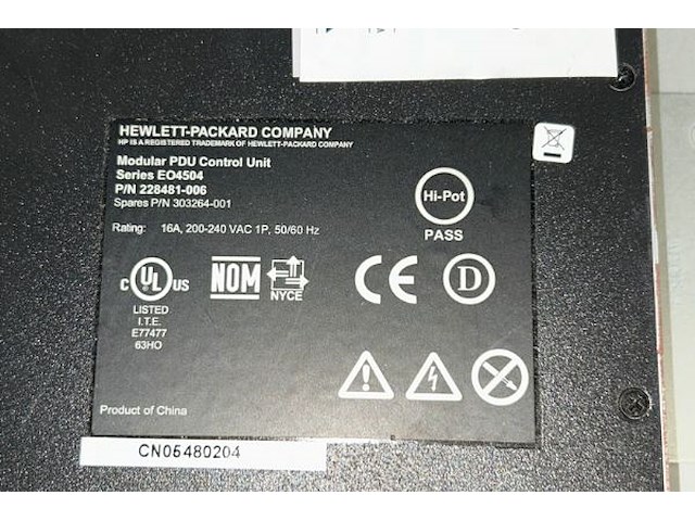 Modular control unit pdu hp - afbeelding 4 van  4