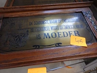 Moeder/vader koperplaat - afbeelding 1 van  2