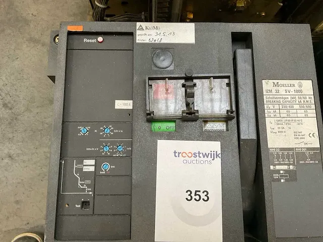 Moeller izm32 sv-1000 vermogenschakelaar - afbeelding 3 van  6