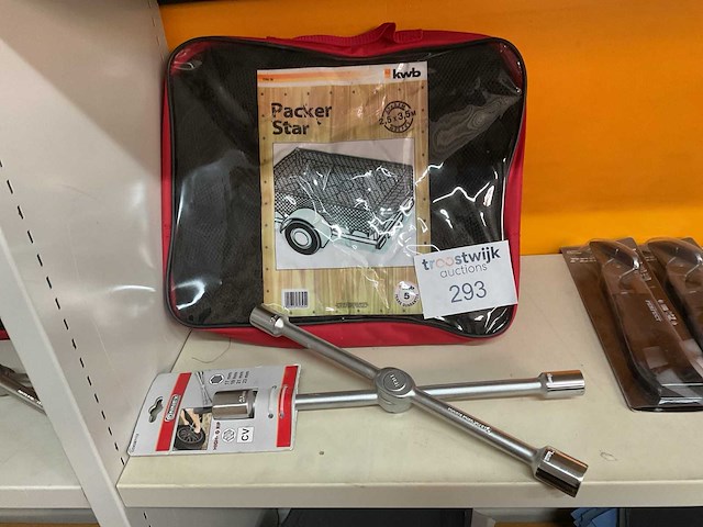 Moersleutel en aanhangwagen net - afbeelding 1 van  3