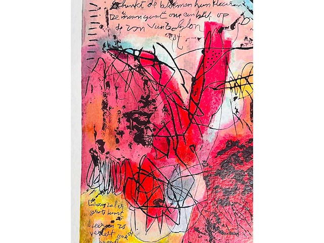 Mohammed quraish - kleurenzeefdruk - afbeelding 3 van  9