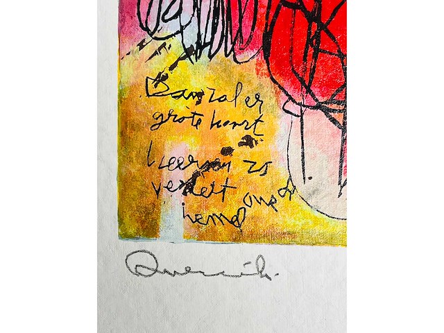 Mohammed quraish - kleurenzeefdruk - afbeelding 9 van  9