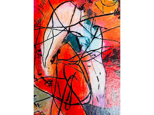 Mohammed quraish - kleurenzeefdruk - afbeelding 8 van  8