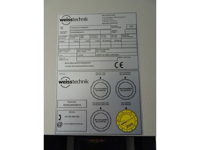 Moisture preconditioning chamber: climeevent from weisstechnik - afbeelding 3 van  13