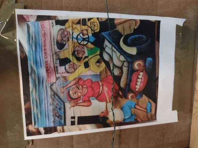 Moke fils origineel zeldzaam werk - afbeelding 2 van  11