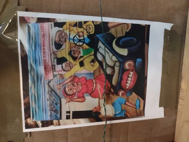 Moke fils origineel zeldzaam werk - afbeelding 3 van  11