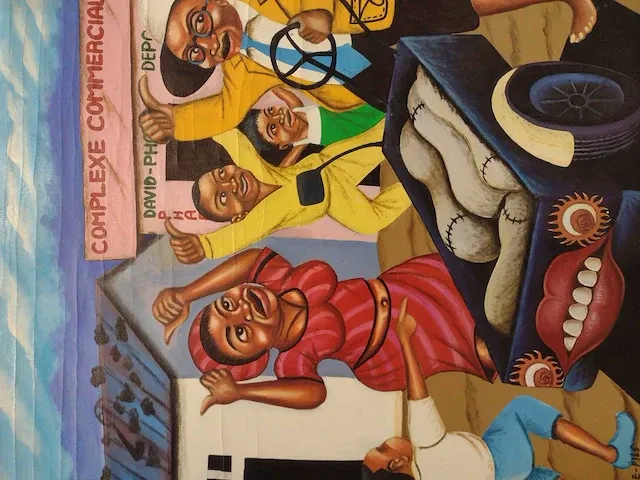 Moke fils origineel zeldzaam werk - afbeelding 1 van  11