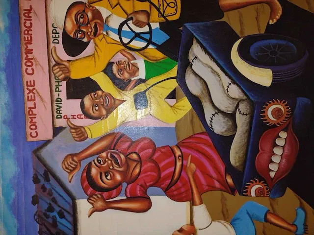 Moke fils origineel zeldzaam werk - afbeelding 6 van  11