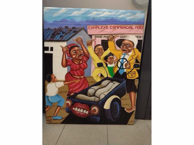 Moke fils origineel zeldzaam werk - afbeelding 8 van  11