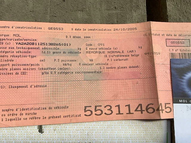 Mol platte aanhangwagen - afbeelding 8 van  19