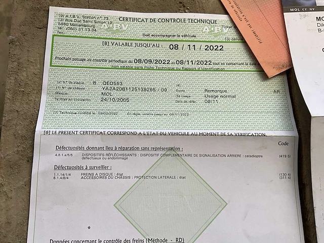 Mol platte aanhangwagen - afbeelding 11 van  19