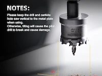 Mollom (5-3/4''|146mm) heavy duty carbide gatzaag met 2 voorboren - afbeelding 3 van  5