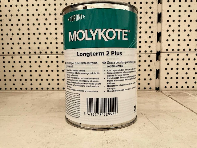 Molykote. longterm 2 plus. mineraal vet in blik. (3x) - afbeelding 1 van  2