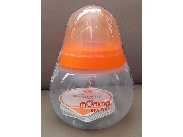 Momma i drink fles vanaf 0 maand: oranje - afbeelding 1 van  5