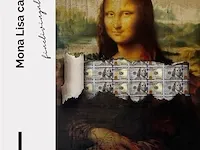 Mona lisa cash 60x90 cm - canvas wanddecoratie - afbeelding 1 van  2