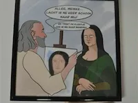 Mona lisa vageinig - afbeelding 1 van  3
