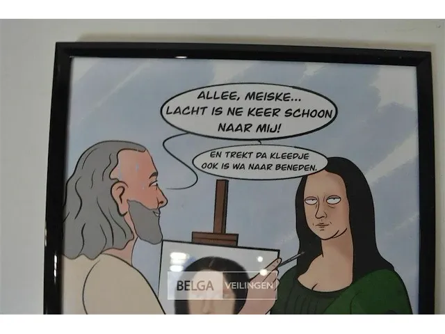 Mona lisa vageinig - afbeelding 3 van  3