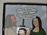 Mona lisa vageinig - afbeelding 3 van  3