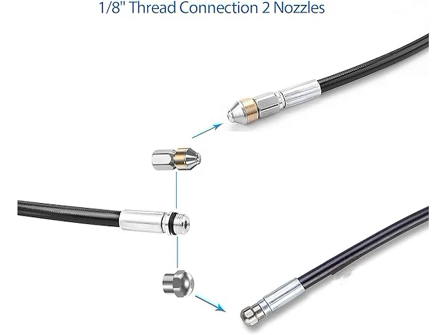 Monave pijpreinigingsslang voor kärcher - afbeelding 2 van  4