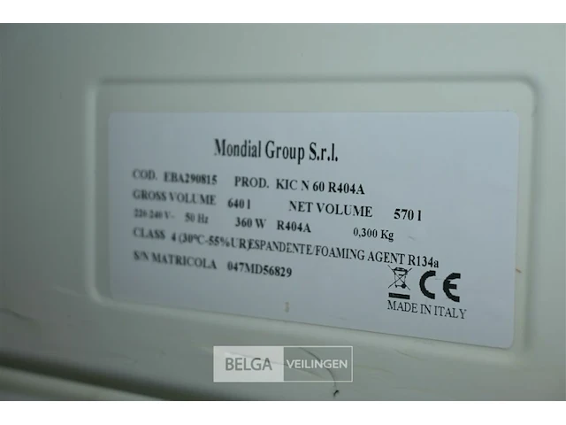 Mondial elite vrieskast - afbeelding 6 van  7