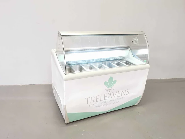 Mondial group srl - e1420m2800 - ijsvitrine vriezer - afbeelding 1 van  3