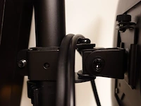 Monitor desk mount pole, with 1x 17" dellm monitor - afbeelding 2 van  4