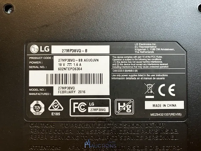 Monitor lg - afbeelding 3 van  3