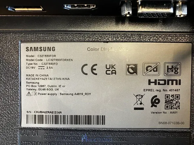Monitor samsung - afbeelding 2 van  4