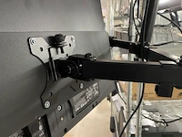 Monitorbeugel met 2 lenovo schermen - afbeelding 4 van  4