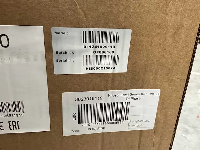 Monofase tegenstroompomp kripsol kapri 350.b - afbeelding 3 van  4