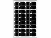 Monokristallijn zonnepaneel - fotovoltaïsch, silicium, 50 w - afbeelding 1 van  1