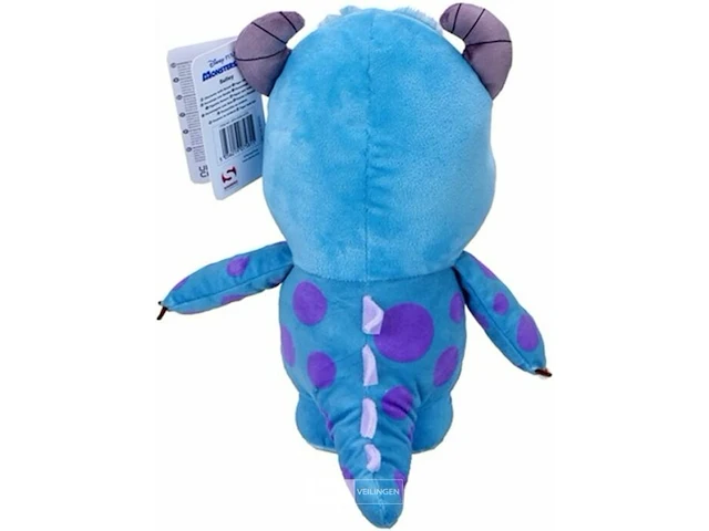 Monsters&co sully knuffel 29 cm met leuke geluiden en muziek - afbeelding 2 van  2