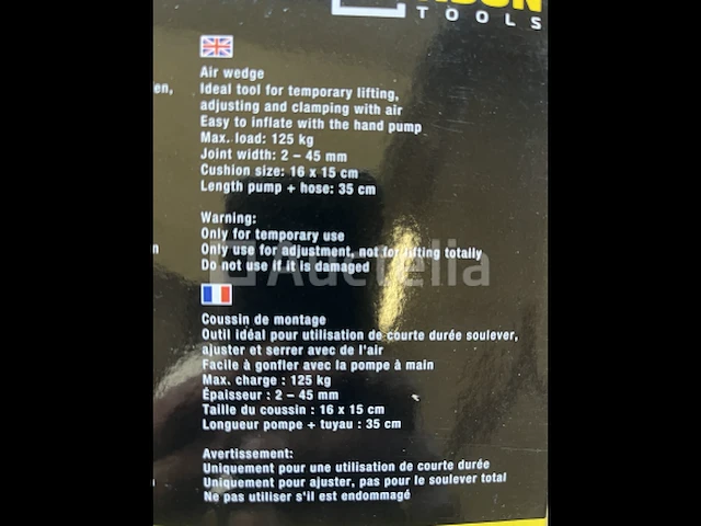 Montagekussen 125 kg - afbeelding 1 van  2