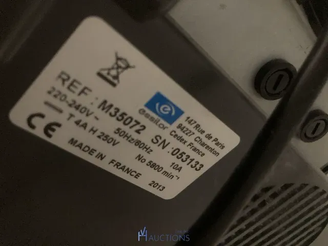 Montuurtracer en slijptoestel essilor - afbeelding 3 van  8