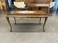 Mooi afgewerkte houten salontafel - afbeelding 1 van  4
