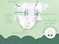 Moomin baby newborn eco luiers (168 stuks, 3 x 56) - afbeelding 2 van  4