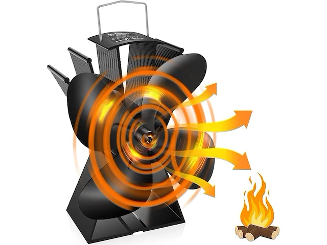 Moopgou open haard ventilator - afbeelding 1 van  5