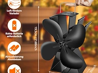 Moopgou open haard ventilator - afbeelding 2 van  5