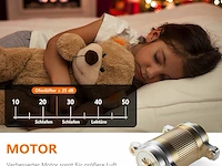 Moopgou open haard ventilator - afbeelding 3 van  5