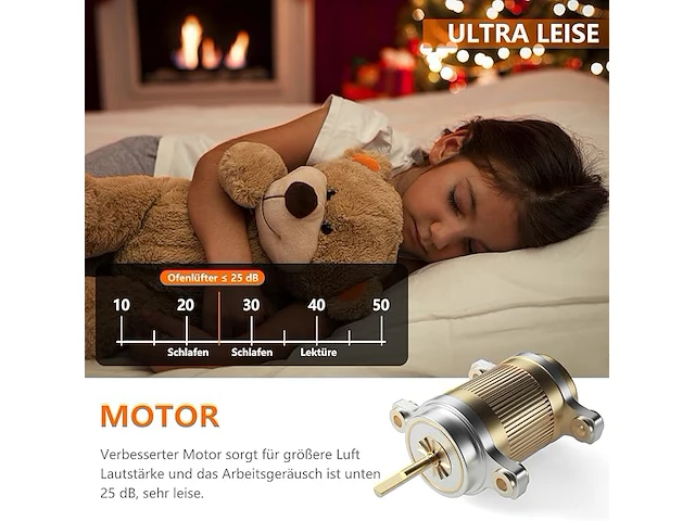 Moopgou open haard ventilator - afbeelding 3 van  5